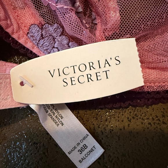 Victoria's Secret Angel Sheer Unlined Demi bra Style 1973 36B NWT - Picture 2 of 4